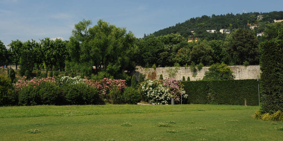 Brescia, the garden of Santa Giulia Museum © Alberto Jona Falco