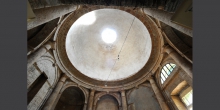 Viadana, interior of the synagogue and detail of the dome © Alberto Jona Falco